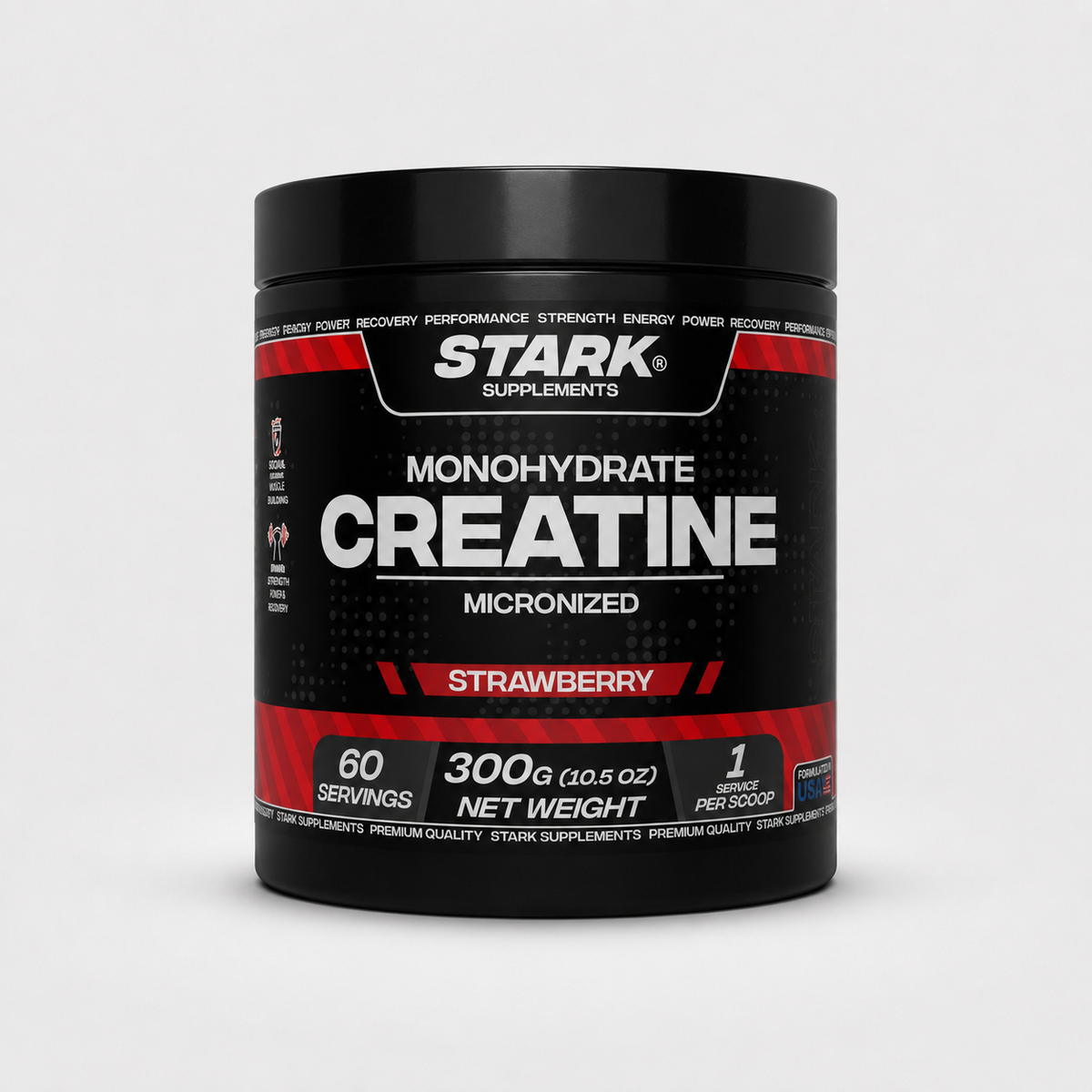 STARK MONOHYDRATE CREATINE STRAWBERRY