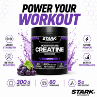 STARK MONOHYDRATE CREATINE GRAPE