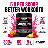 STARK MONOHYDRATE CREATINE FRUIT PUNCH