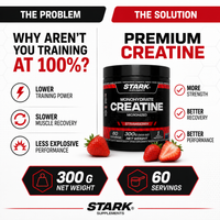STARK MONOHYDRATE CREATINE STRAWBERRY