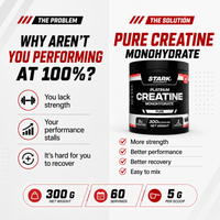 STARK PLATINUM CREATINE MONOHYDRATE PURE