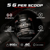 STARK PLATINUM CREATINE MONOHYDRATE PURE