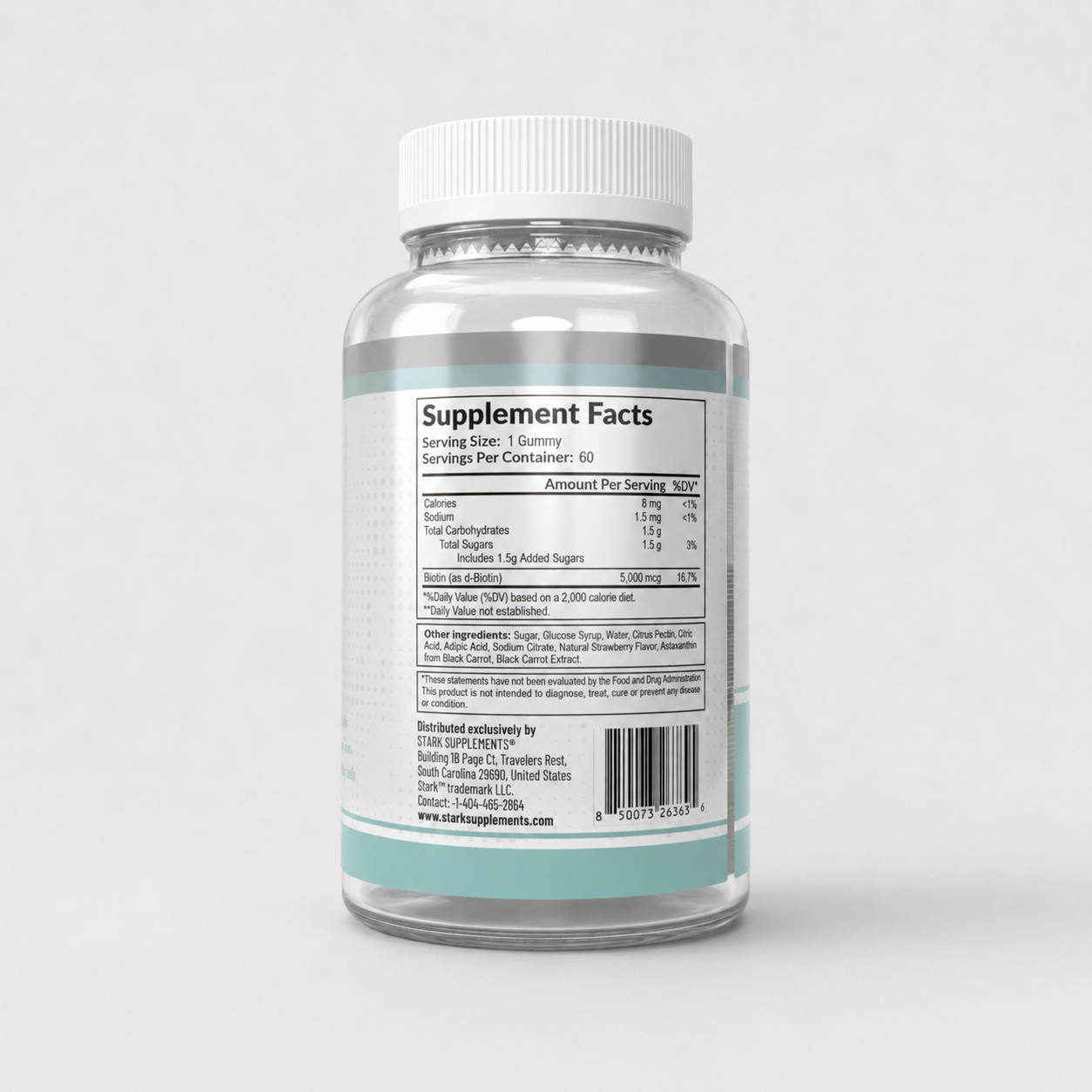 Stark Biotin Gummies - Bottle