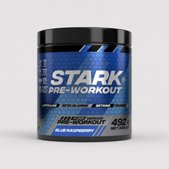 Stark Pre-Workout Blue Raspberry - Bottle