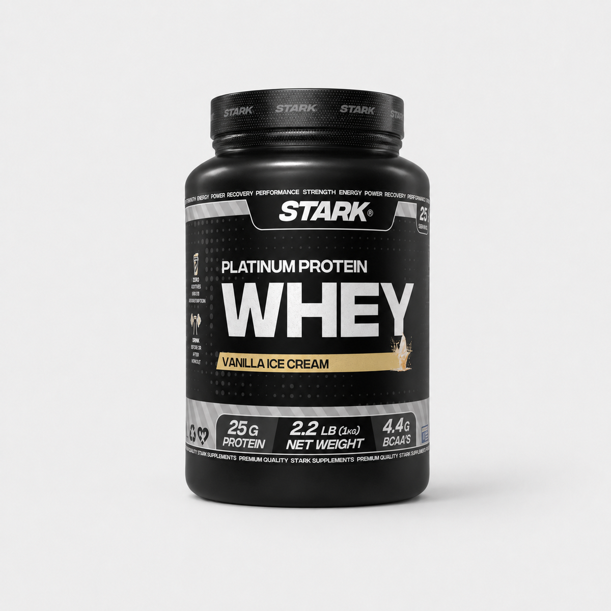 STARK PLATINUM WHEY VANILLA ICE CREAM