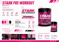 Stark Pre-Workout Fruit Punch bottle