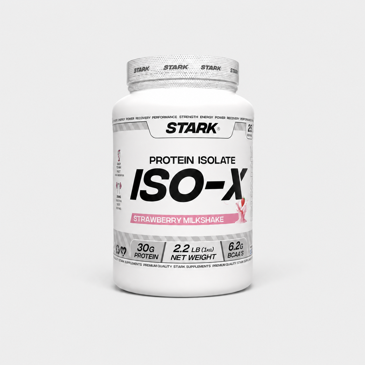 Stark ISO-X Strawberry Milkshake bottle