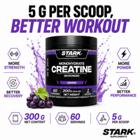 STARK MONOHYDRATE CREATINE GRAPE