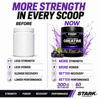 STARK MONOHYDRATE CREATINE GRAPE