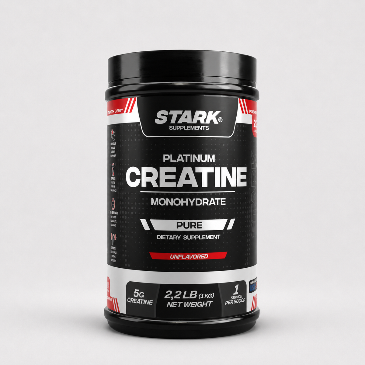 STARK PLATINUM CREATINE MONOHYDRATE PURE 1KG