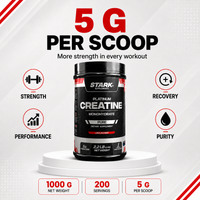 STARK PLATINUM CREATINE MONOHYDRATE PURE 1KG