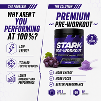 STARK PRE-WORKOUT GRAPE