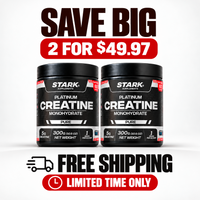 STARK Creatine Duo Pack — 2x Platinum Monohydrate Pure