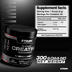 CREATINE PLATINUM MONOHIDRATED PURE | STARK