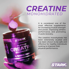 CREATINE STARK  PLATINUM MONOHIDRATED PURE